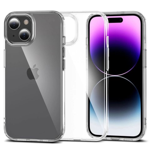 Etui Tech-Protect FlexAir Hybrid na iPhone 15 - przezroczyste