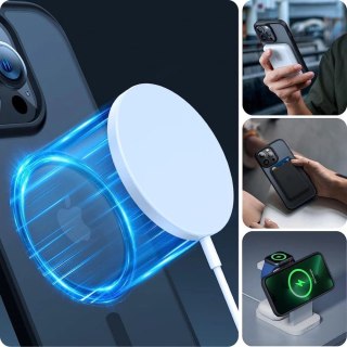 Etui Tech-Protect MagMat MagSafe na iPhone 15 Pro - tytanowy mat
