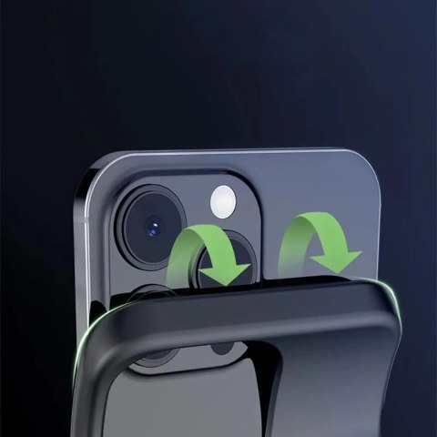 Etui Tech-Protect PowerCase na iPhone 15 Pro Max z MagSafe i powerbankiem 8500mAh - czarne Etui Tech-Protect PowerCase na iPhone 15 Pro Max z MagSafe i powerbankiem 8500mAh - czarne