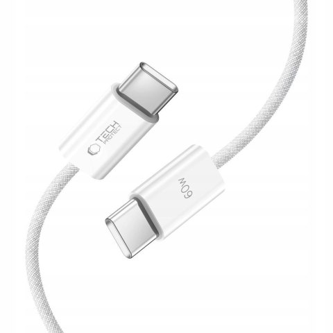 Kabel Tech-Protect UltraBoost Classic USB-C / USB-C PD 60W 3A 2m - biały
