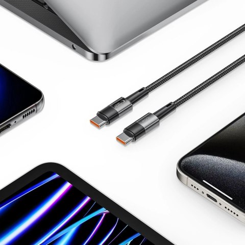 Kabel Tech-Protect UltraBoost USB-C / USB-C PD 100W 5A 2m - szary