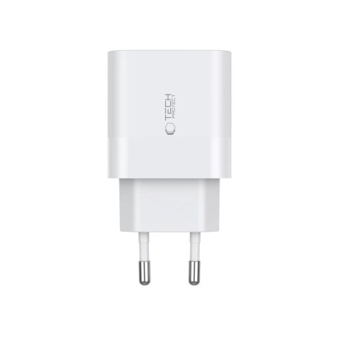 Ładowarka Tech-Protect C20W sieciowa 2x USB-C PD 20W - biała
