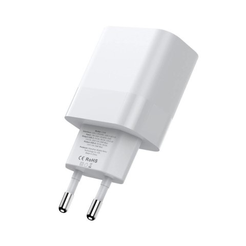 Ładowarka Tech-Protect C20W sieciowa 2x USB-C PD 20W - biała