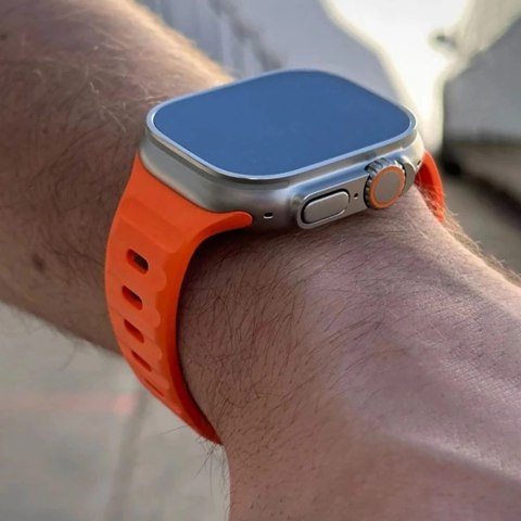 Pasek Tech-Protect IconBand Line na Apple Watch 4 / 5 / 6 / 7 / 8 / 9 / SE (38/40/41 mm) - granatowy Pasek Tech-Protect IconBand Line na Apple Watch 4 / 5 / 6 / 7 / 8 / 9 / SE (38/40/41 mm) - granatowy