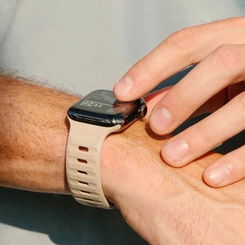 Pasek Tech-Protect IconBand Line na Apple Watch 4 / 5 / 6 / 7 / 8 / 9 / SE (38/40/41 mm) - granatowy Pasek Tech-Protect IconBand Line na Apple Watch 4 / 5 / 6 / 7 / 8 / 9 / SE (38/40/41 mm) - granatowy