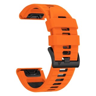 Pasek Tech-Protect IconBand Pro na Garmin Fenix 3 / 5X / 3HR / 5X Plus / 6X / 6X Pro / 7X - pomarańczowo-czarny
