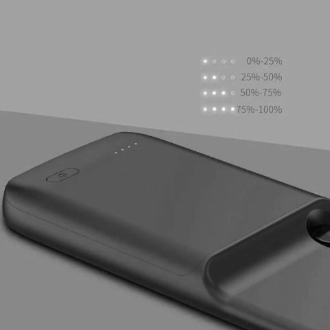 Etui Tech-Protect PowerCase na Samsung Galaxy S24 Ultra z powerbankiem 5000mAh - czarne