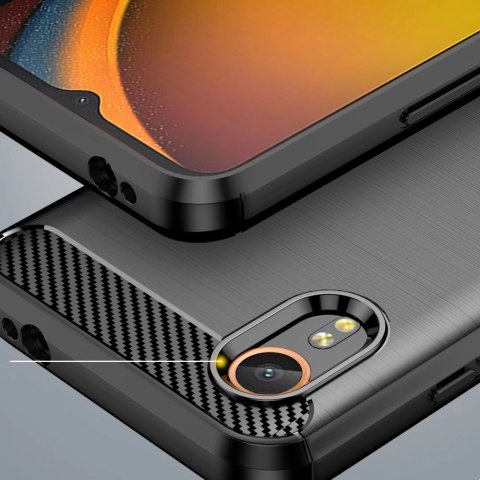 Etui Tech-Protect TPUCarbon na Samsung Galaxy XCover 7 - czarne