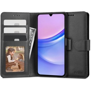 Etui Tech-Protect Wallet na Samsung Galaxy A15 4G / 5G - czarne