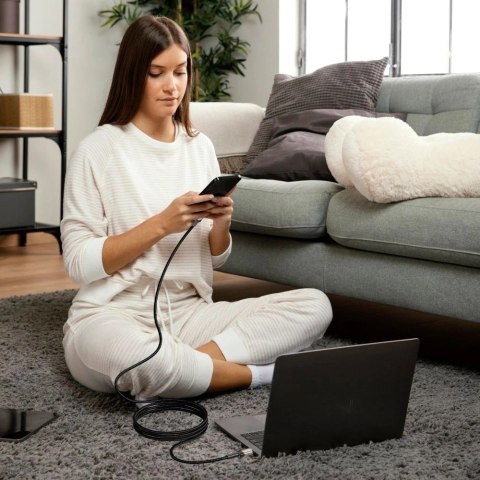 Kabel Tech-Protect UltraBoost Evo USB-C / USB-C PD 100W 5A 1m - tytanowy
