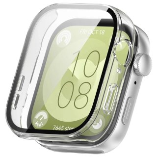 Etui Tech-Protect Defense360 na Huawei Watch Fit 3 - przezroczyste
