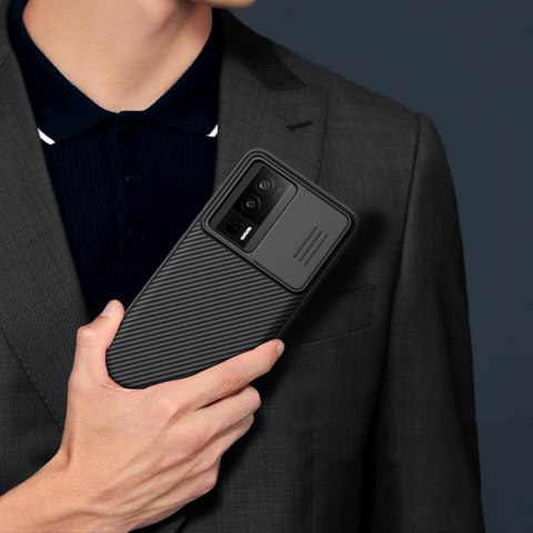 Etui Nillkin CamShield Pro Case na Xiaomi Redmi K60 / K60 Pro / Poco F5 Pro - czarne Etui Nillkin CamShield Pro Case na Xiaomi Redmi K60 / K60 Pro / Poco F5 Pro - czarne