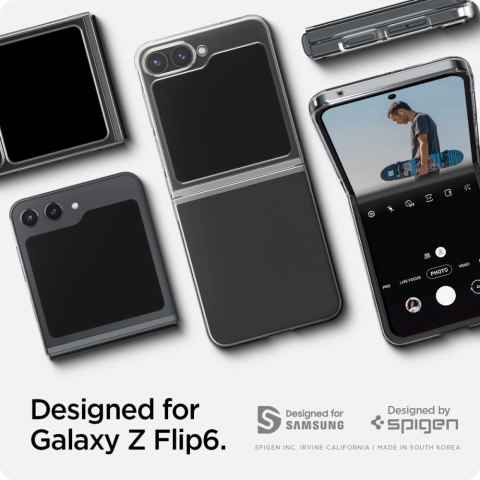 Etui Spigen Airskin na Samsung Galaxy Z Flip 6 - przezroczyste Etui Spigen Airskin na Samsung Galaxy Z Flip 6 - przezroczyste