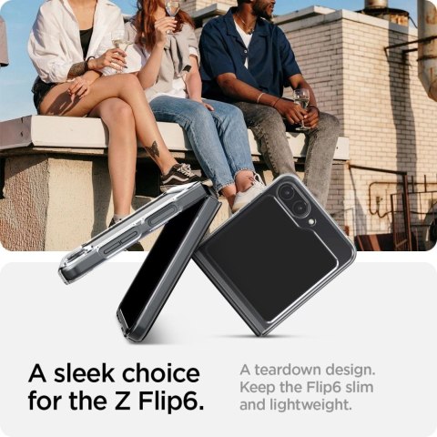 Etui Spigen Airskin na Samsung Galaxy Z Flip 6 - przezroczyste Etui Spigen Airskin na Samsung Galaxy Z Flip 6 - przezroczyste