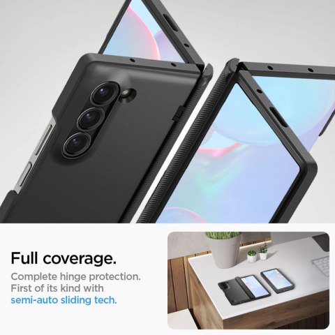Etui Spigen Slim Armor Pro na Samsung Galaxy Z Fold 6 - czarne