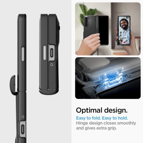 Etui Spigen Slim Armor Pro na Samsung Galaxy Z Fold 6 - czarne