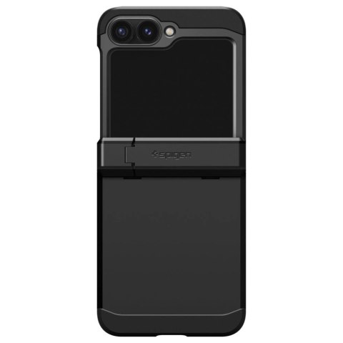 Etui Spigen Tough Armor Pro na Samsung Galaxy Z Flip 6 - czarne Etui Spigen Tough Armor Pro na Samsung Galaxy Z Flip 6 - czarne
