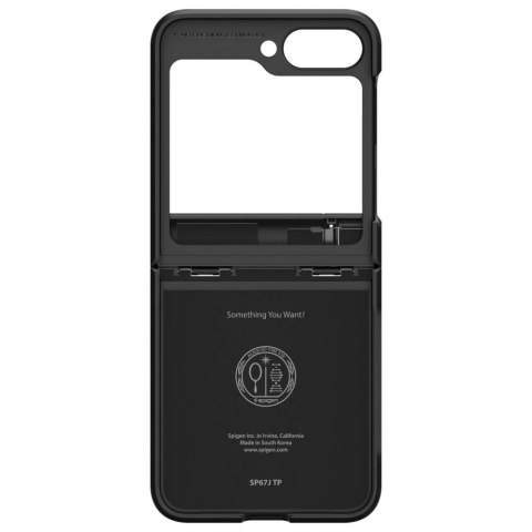 Etui Spigen Tough Armor Pro na Samsung Galaxy Z Flip 6 - czarne Etui Spigen Tough Armor Pro na Samsung Galaxy Z Flip 6 - czarne