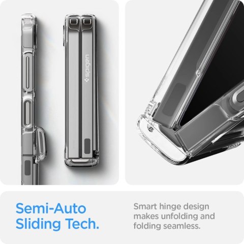 Etui Spigen Ultra Hybrid Pro na Samsung Galaxy Z Flip 6 - przezroczyste Etui Spigen Ultra Hybrid Pro na Samsung Galaxy Z Flip 6 - przezroczyste