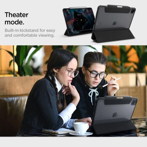Etui Spigen Ultra Hybrid Pro na iPad Pro 13" 2024 - czarne Etui Spigen Ultra Hybrid Pro na iPad Pro 13" 2024 - czarne