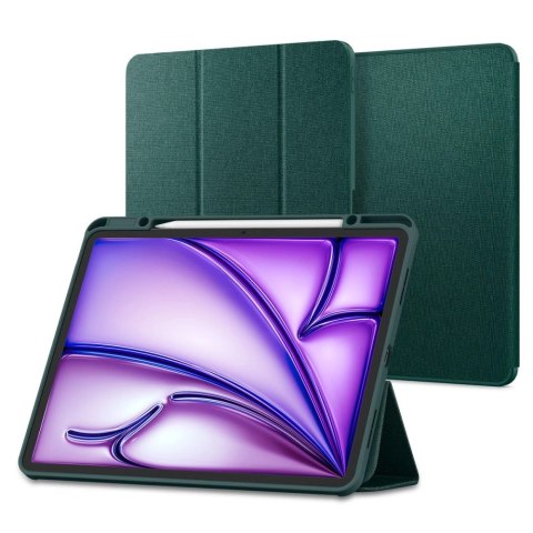 Etui Spigen Urban Fit na iPad Air 13" 2024 - zielone Etui Spigen Urban Fit na iPad Air 13" 2024 - zielone