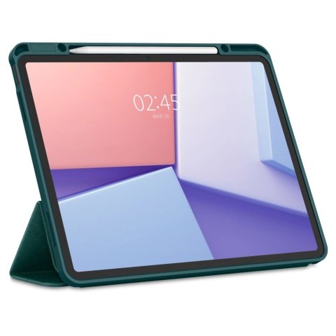 Etui Spigen Urban Fit na iPad Air 13" 2024 - zielone Etui Spigen Urban Fit na iPad Air 13" 2024 - zielone