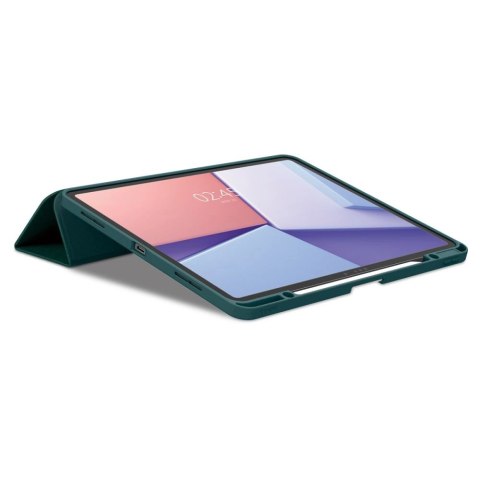 Etui Spigen Urban Fit na iPad Air 13" 2024 - zielone Etui Spigen Urban Fit na iPad Air 13" 2024 - zielone