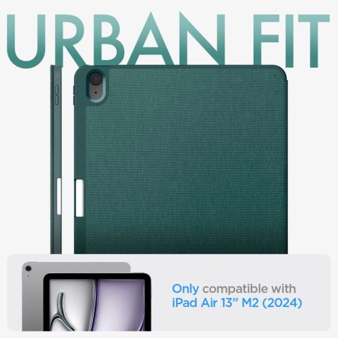 Etui Spigen Urban Fit na iPad Air 13" 2024 - zielone Etui Spigen Urban Fit na iPad Air 13" 2024 - zielone
