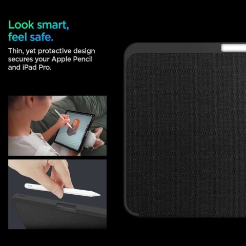 Etui Spigen Urban Fit na iPad Pro 11" 2024 - czarne Etui Spigen Urban Fit na iPad Pro 11" 2024 - czarne