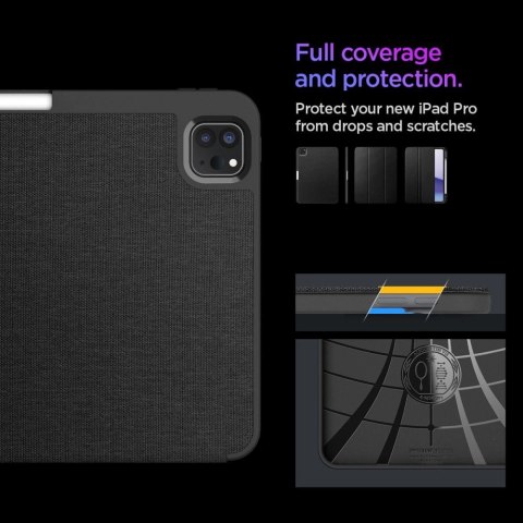 Etui Spigen Urban Fit na iPad Pro 11" 2024 - czarne Etui Spigen Urban Fit na iPad Pro 11" 2024 - czarne