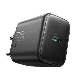 Ładowarka Joyroom JR-TCF23 sieciowa USB-C 25W SFC / PPS / PD - czarna + kabel USB-C / USB-C 1m