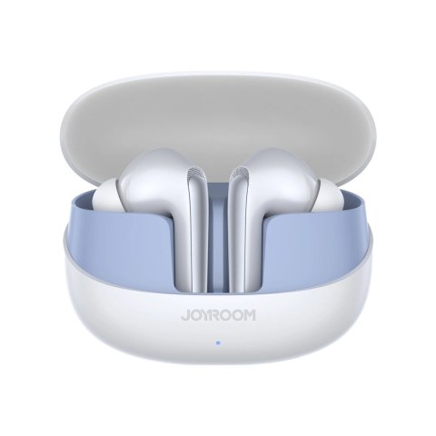 Słuchawki Joyroom Funpods JR-FN2 douszne TWS z Bluetooth 5.4, funkcją ANC i ochroną IP54 - białe Słuchawki Joyroom Funpods JR-FN2 douszne TWS z Bluetooth 5.4, funkcją ANC i ochroną IP54 - białe