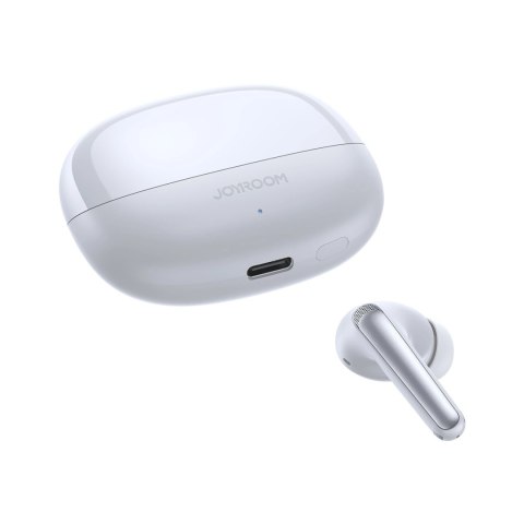 Słuchawki Joyroom Funpods JR-FN2 douszne TWS z Bluetooth 5.4, funkcją ANC i ochroną IP54 - białe Słuchawki Joyroom Funpods JR-FN2 douszne TWS z Bluetooth 5.4, funkcją ANC i ochroną IP54 - białe