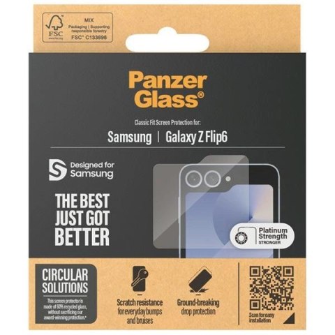 Szkło PanzerGlass Classic Fit na Samsung Galaxy Z Flip 6