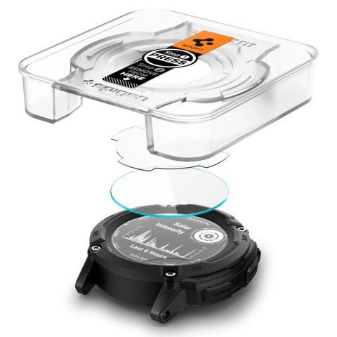Szkło hartowane Spigen Glas.tR EZ Fit na Garmin Instinct 2X Solar - 2 szt. Szkło hartowane Spigen Glas.tR EZ Fit na Garmin Instinct 2X Solar - 2 szt.