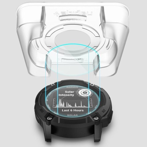 Szkło hartowane Spigen Glas.tR EZ Fit na Garmin Instinct 2X Solar - 2 szt. Szkło hartowane Spigen Glas.tR EZ Fit na Garmin Instinct 2X Solar - 2 szt.