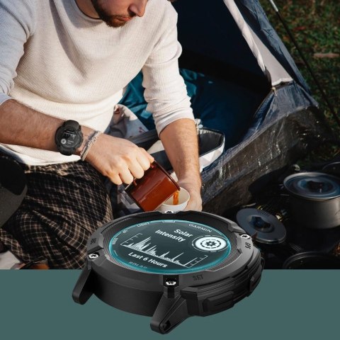 Szkło hartowane Spigen Glas.tR EZ Fit na Garmin Instinct 2X Solar - 2 szt. Szkło hartowane Spigen Glas.tR EZ Fit na Garmin Instinct 2X Solar - 2 szt.