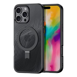 Etui Dux Ducis Aimo Mag z MagSafe i podstawką na iPhone 16 Pro - czarne