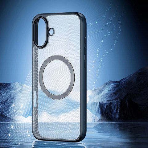 Etui Dux Ducis Aimo Mag z MagSafe na iPhone 16 Plus - czarne Etui Dux Ducis Aimo Mag z MagSafe na iPhone 16 Plus - czarne