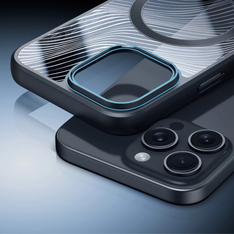 Etui Dux Ducis Aimo Mag z MagSafe na iPhone 16 Pro Max - czarne Etui Dux Ducis Aimo Mag z MagSafe na iPhone 16 Pro Max - czarne