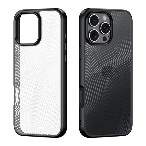 Etui Dux Ducis Aimo na iPhone 16 Pro - czarne Etui Dux Ducis Aimo na iPhone 16 Pro - czarne