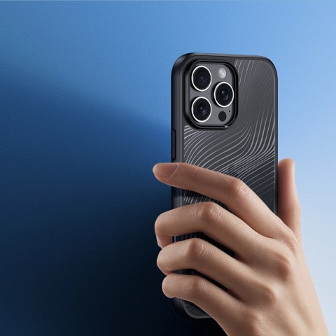Etui Dux Ducis Aimo na iPhone 16 Pro - czarne Etui Dux Ducis Aimo na iPhone 16 Pro - czarne