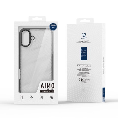 Etui Dux Ducis Aimo na iPhone 16 - czarne Etui Dux Ducis Aimo na iPhone 16 - czarne