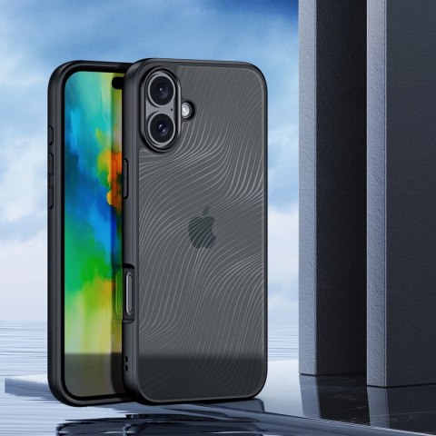 Etui Dux Ducis Aimo na iPhone 16 - czarne Etui Dux Ducis Aimo na iPhone 16 - czarne