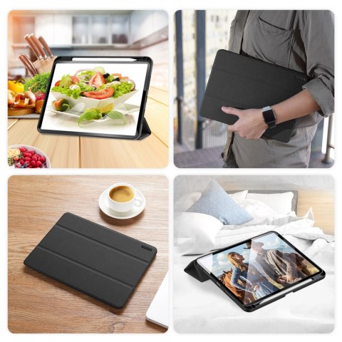 Etui Dux Ducis Domo z klapką i smart sleep na iPad Pro 11" 2024 - czarne