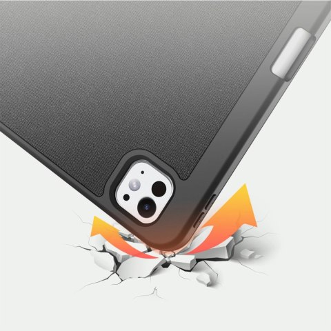 Etui Dux Ducis Domo z klapką i smart sleep na iPad Pro 11" 2024 - czarne