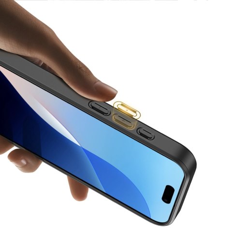 Etui Dux Ducis Rafi II Mag z MagSafe na iPhone 16 Pro - czarne