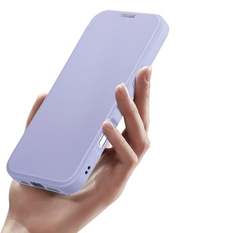 Etui Dux Ducis Skin X Pro na iPhone 16 Pro Max z MagSafe i klapką - fioletowe Etui Dux Ducis Skin X Pro na iPhone 16 Pro Max z MagSafe i klapką - fioletowe