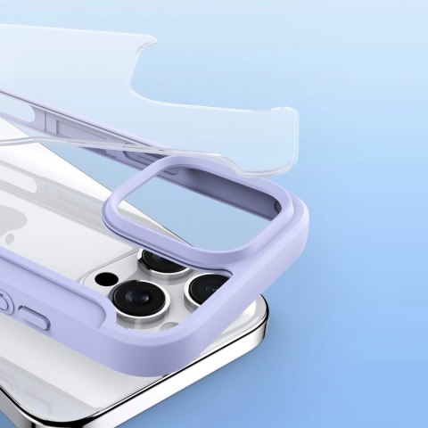 Etui Dux Ducis Skin X Pro na iPhone 16 Pro Max z MagSafe i klapką - fioletowe Etui Dux Ducis Skin X Pro na iPhone 16 Pro Max z MagSafe i klapką - fioletowe