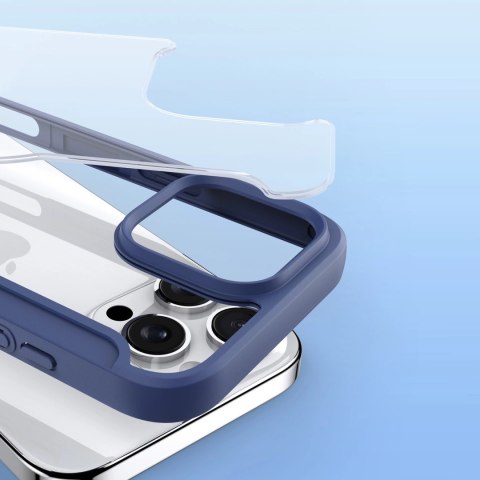 Etui Dux Ducis Skin X Pro na iPhone 16 Pro Max z MagSafe i klapką - niebieskie Etui Dux Ducis Skin X Pro na iPhone 16 Pro Max z MagSafe i klapką - niebieskie